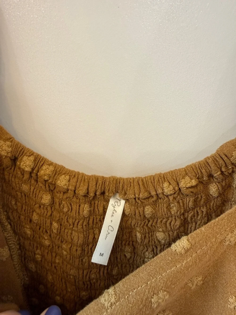LIKE NEW Rylee and Cru OCEANE Women's Puff-Sleeve Maxi Dress in Mustard Yellow - Picture 4 of 12